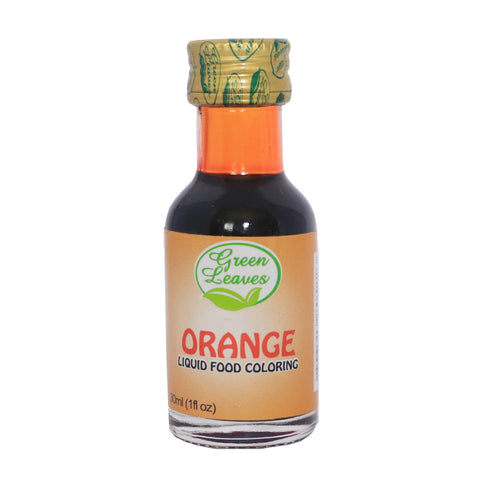 Green Leaves Orange Liquid Food Color 30ml