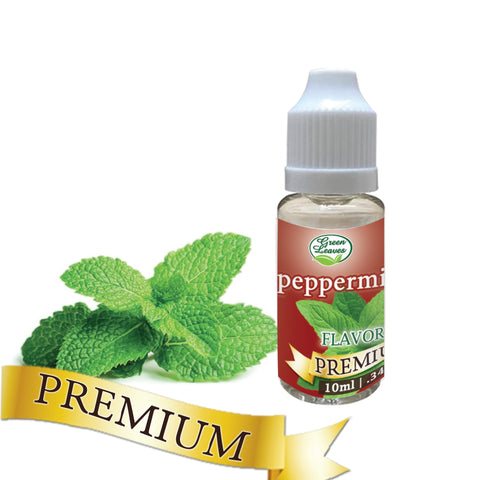 Premium Green Leaves Peppermint Flavor