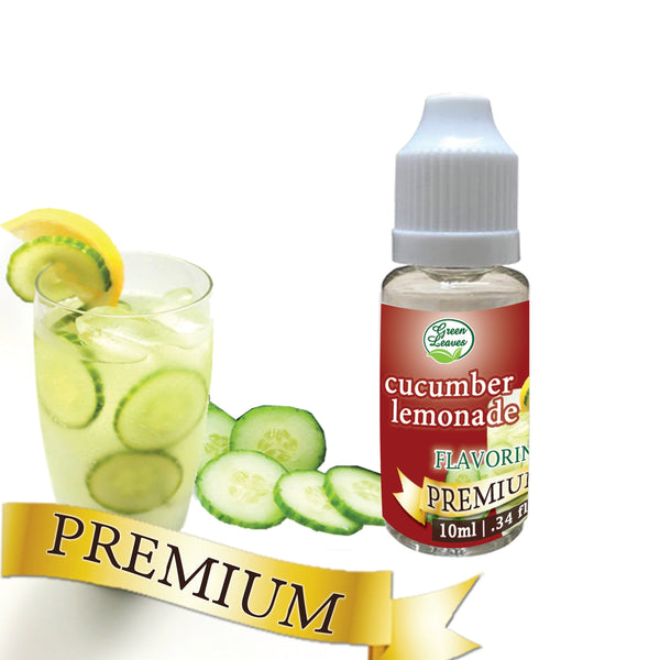 Premium Green Leaves Cucumber Lemonade Flavor