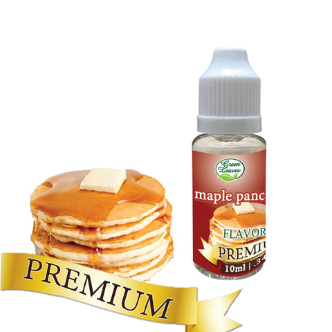 Premium Green Leaves Maple Pancake Flavor
